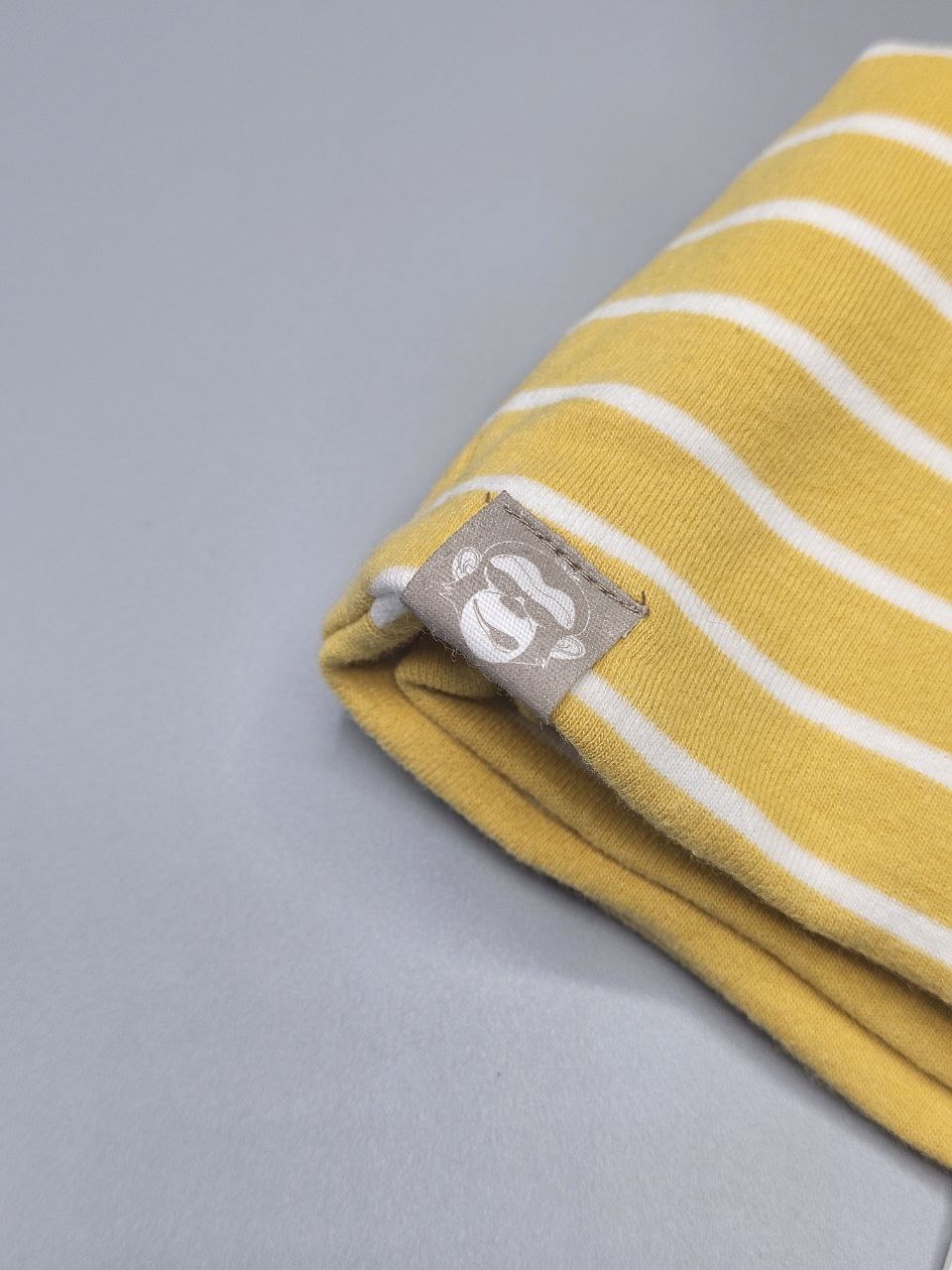 شال رینگی زرد و سفید کد ۴۱۴