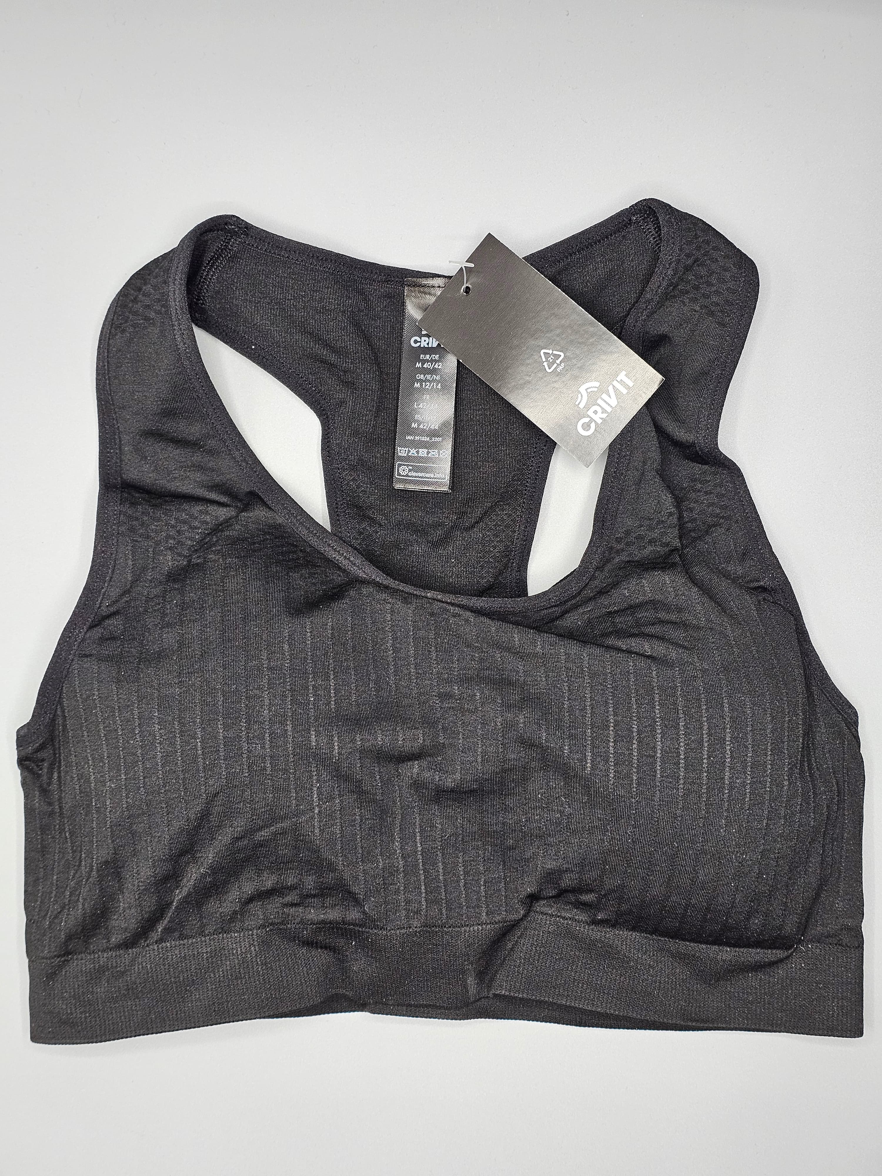 نیم تنه ورزشی (تاپ ورزشی) جلو زیپ دار خارجی برند کریویت(crivit) وارداتی