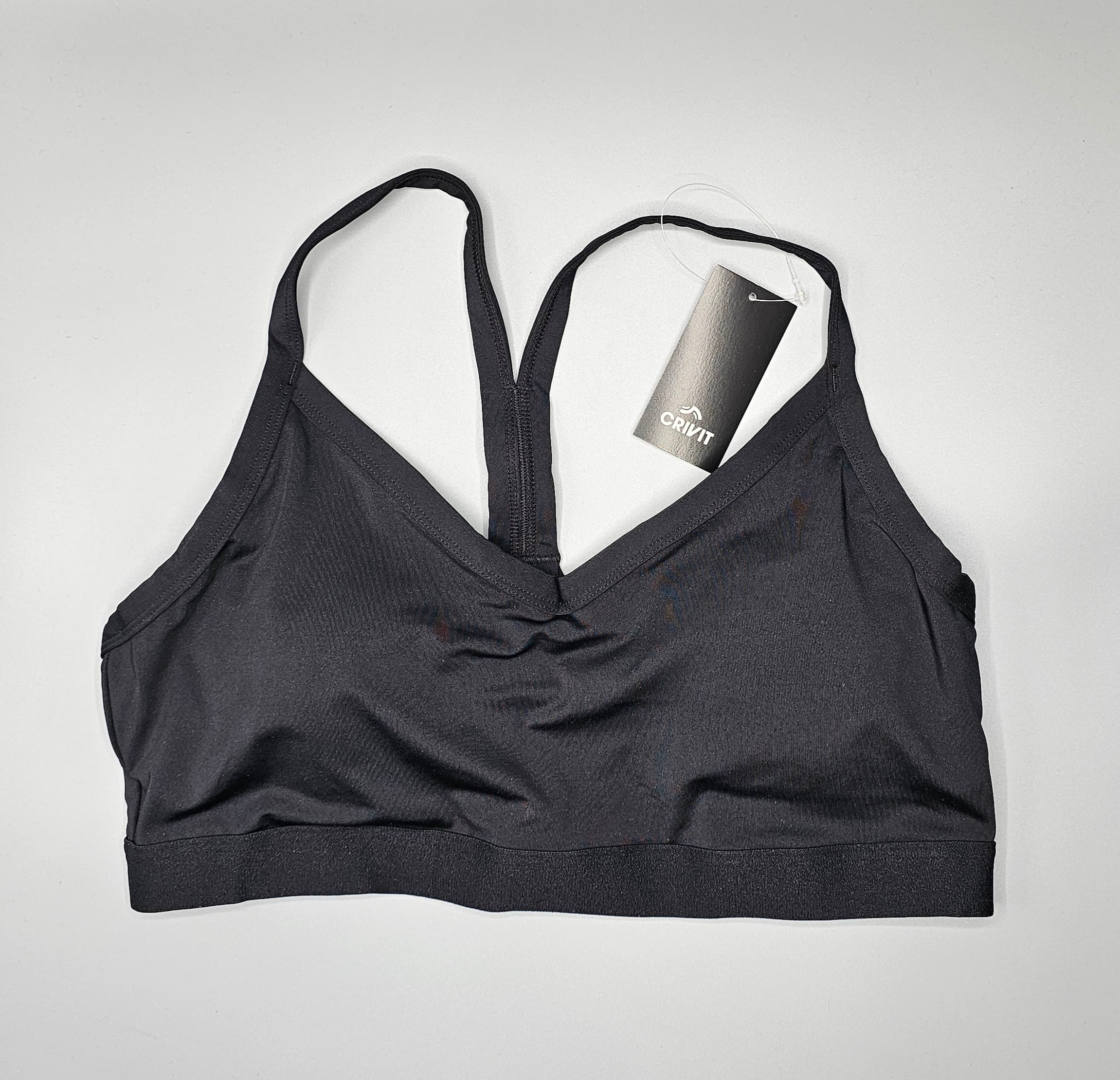 نیم تنه ورزشی (تاپ ورزشی) جلو زیپ دار خارجی برند کریویت(crivit) وارداتی