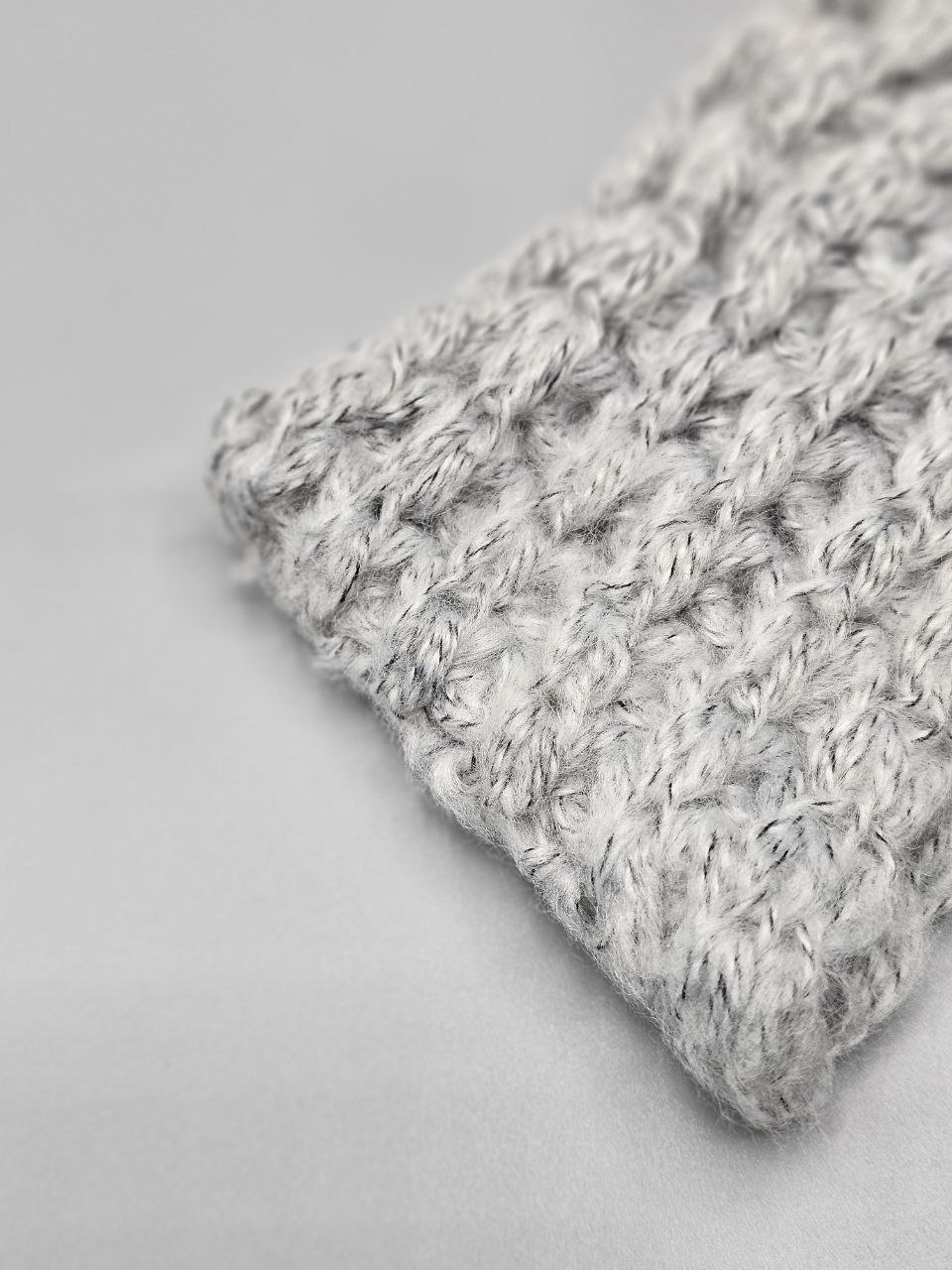 هد بافت طوسی روشن کد ۸۲۵ برند اکسسوری (accessories)