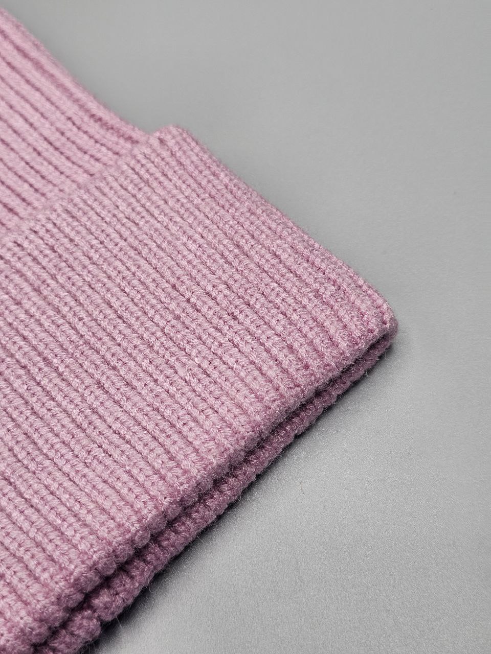 کلاه بافت تک رنگ صورتی کد ۲۱۸ برند اکسسوری