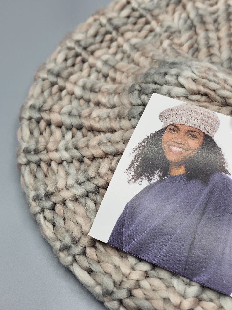 کلاه بافت فرانسوی کد ۲۳۸ برند آی ام