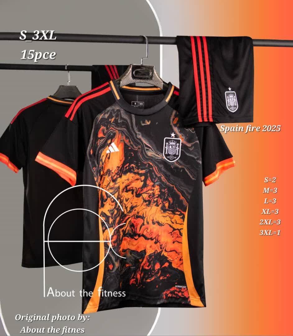 ست پیراهن شورت باشگاهی / اسپانیا