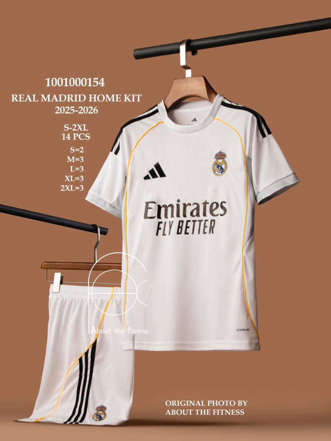 ست پیراهن شورت باشگاهی/ رئال مادرید