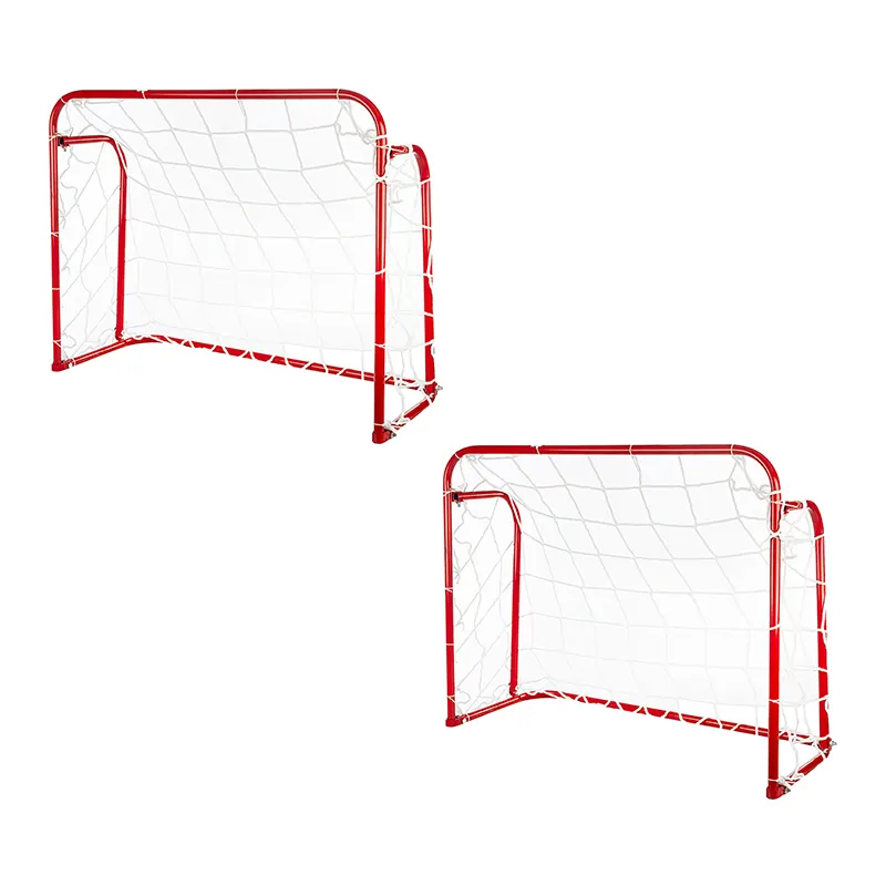 دروازه فوتبال تاشو جفتی گل کوچک فلزی