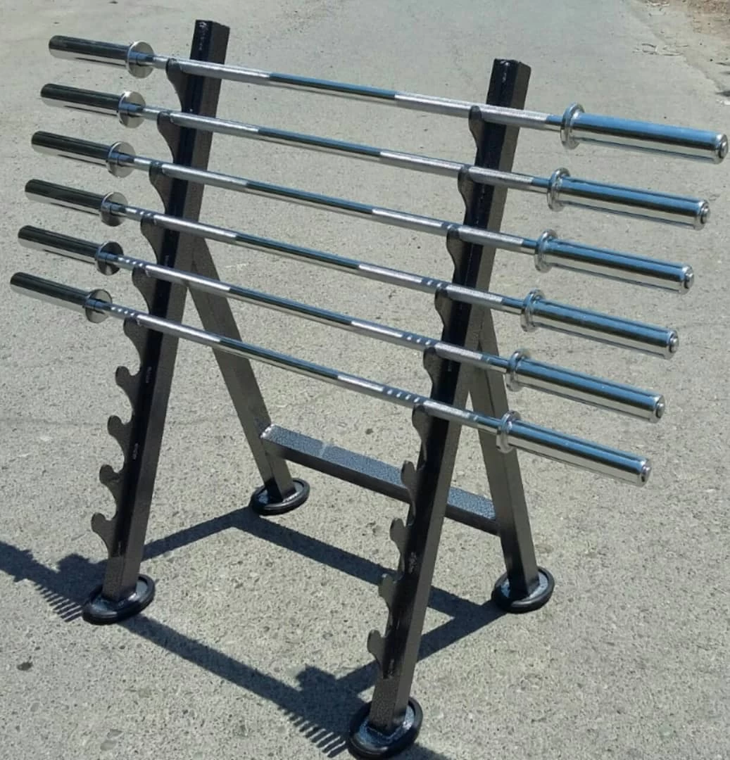 میله هالتر قهرمانی باشگاهی آستین دار قطر آستین ۵۰ میل