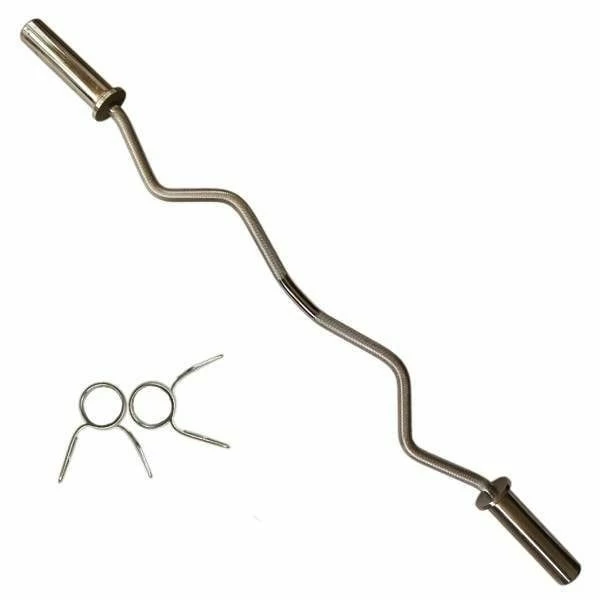 میله هالتر خم EZ قهرمانی آستین دار قطر ۵۰ میل