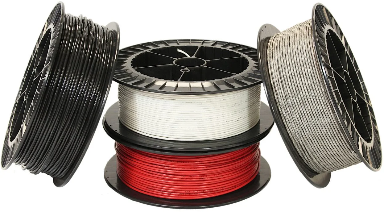 کابل حرارتی 68 درجه با روکش نایلون، مقاوم و با دوام