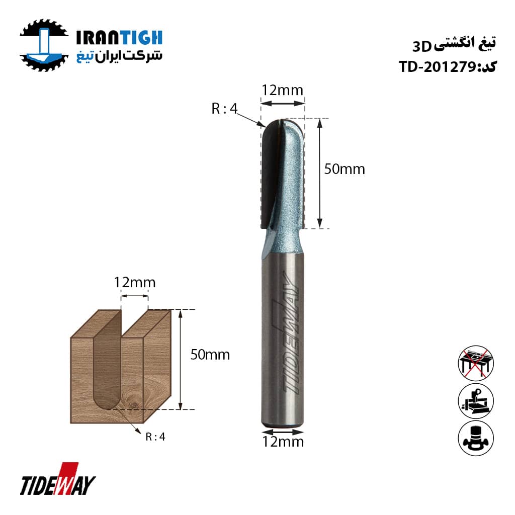 تیغ انگشتی سه بعدی