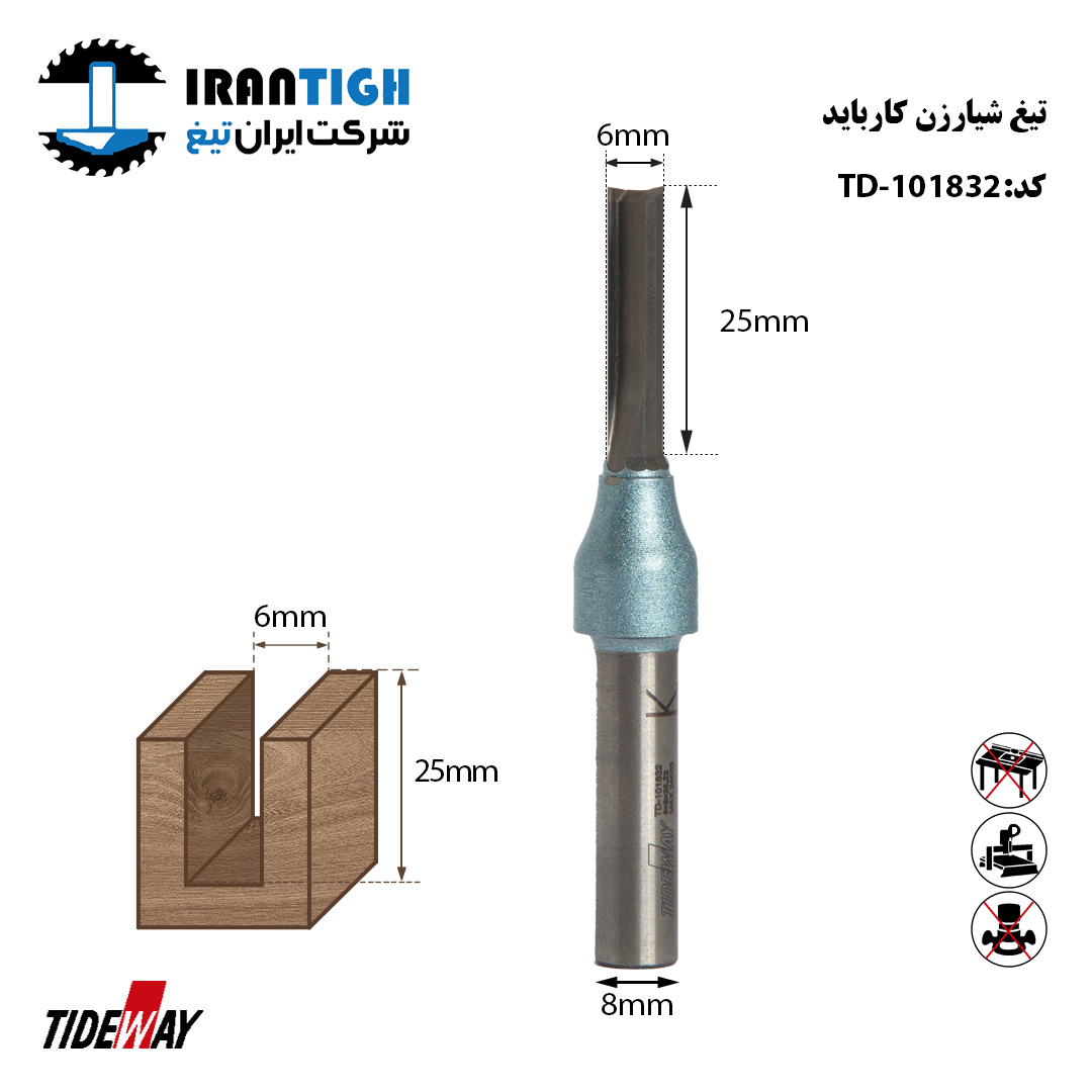 شیار زن tideway 101832