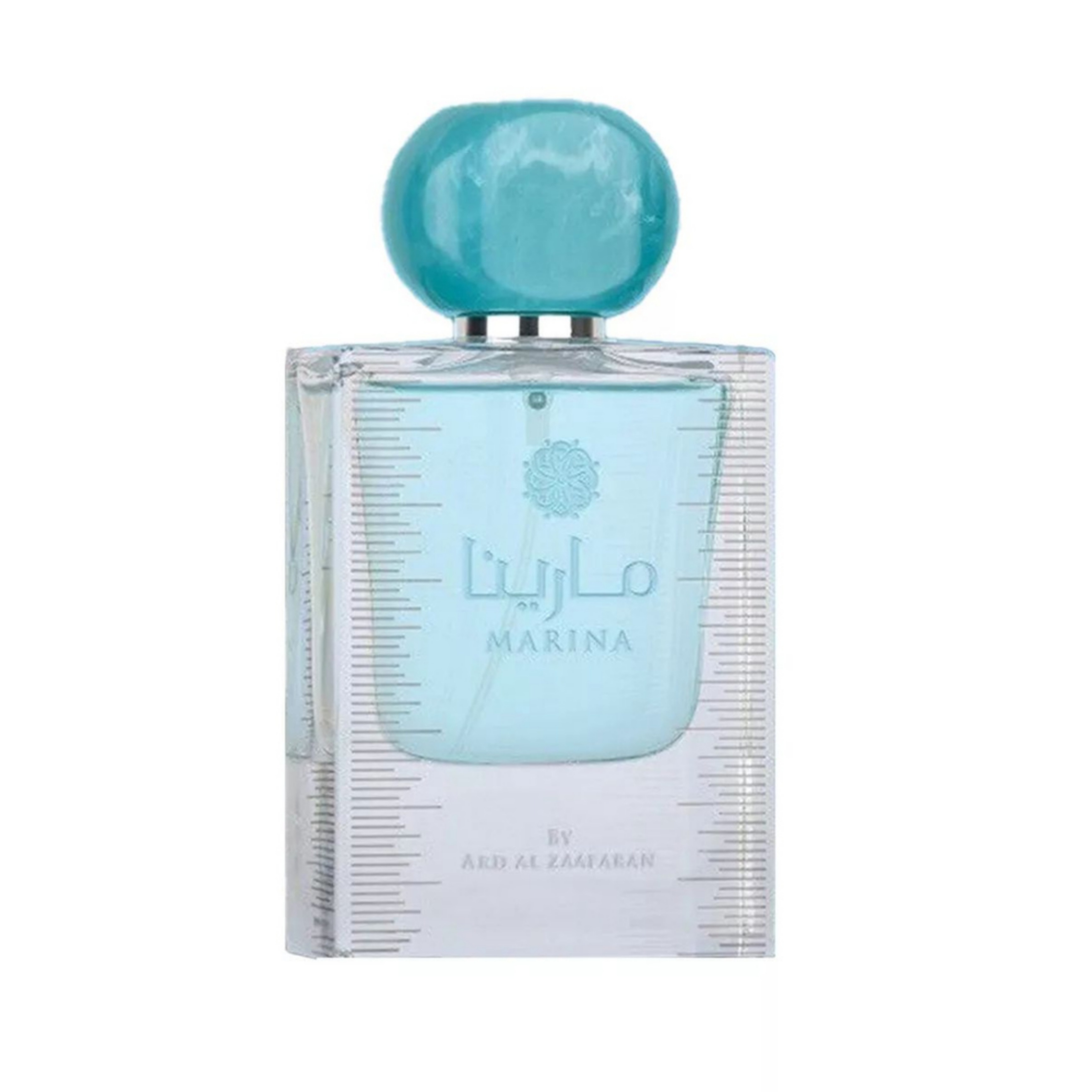 ادکلن مارینا ارض الزعفران با رایحه خنک و دریایی مشابه مگاماره، مناسب فصول گرم