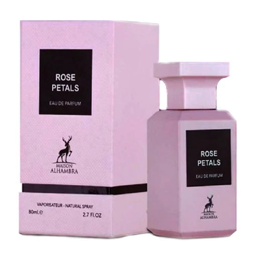 ادکلن الحمبرا مدل رز پتالس رایحه تام فورد رز پریک