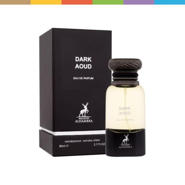 "تصویر ادکلن الحمرا دارک اود Dark Aoud با رایحه‌ای مشابه تام فورد اود وود، لوکس و ماندگار."