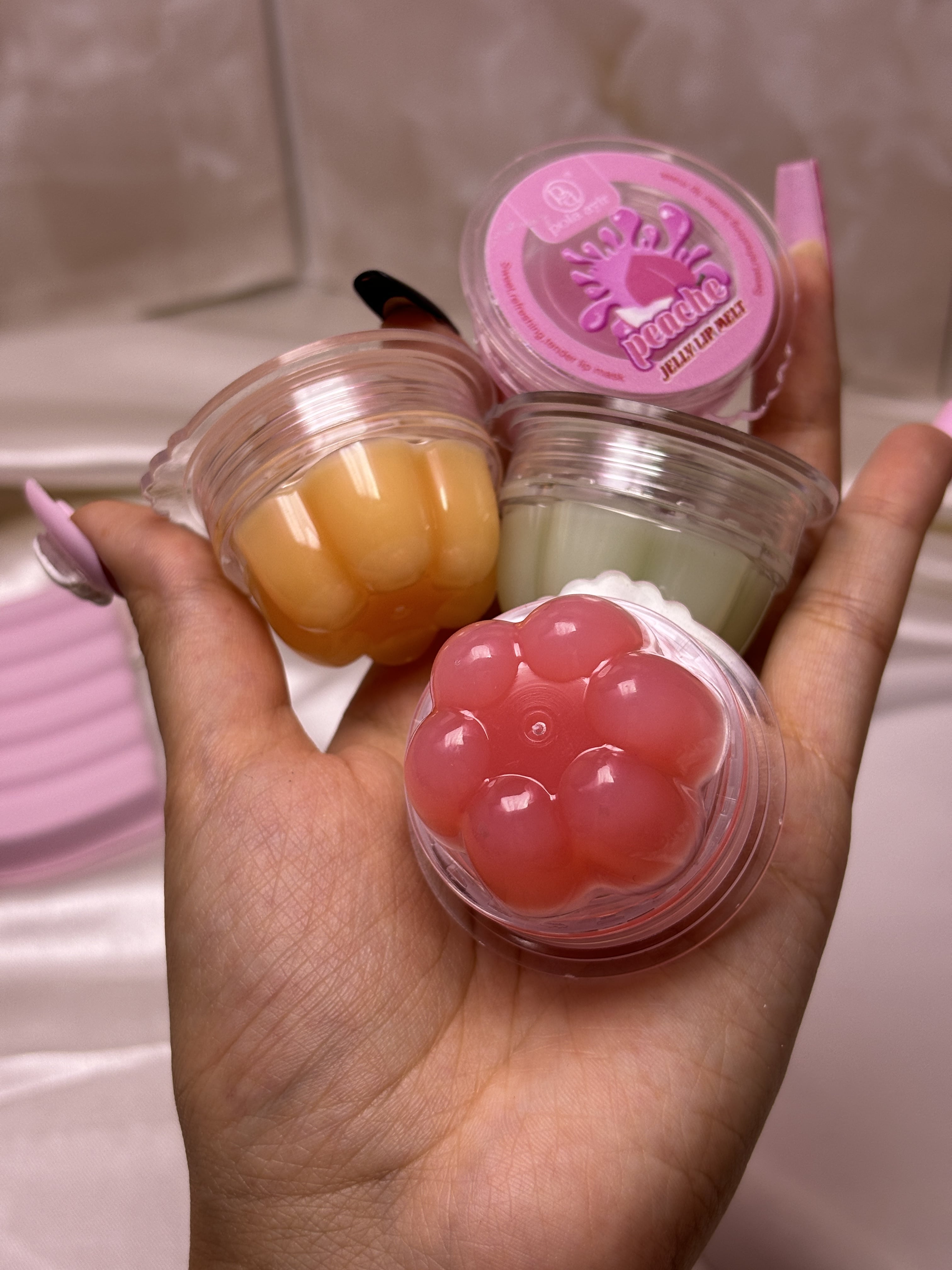 ماسک لب ژله