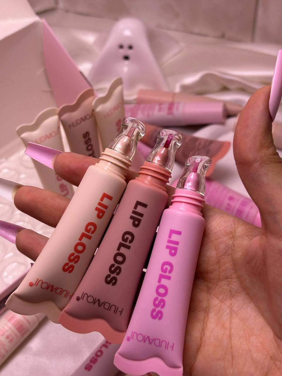 لیپ گلاس سر کریستالی طرح شیگلم