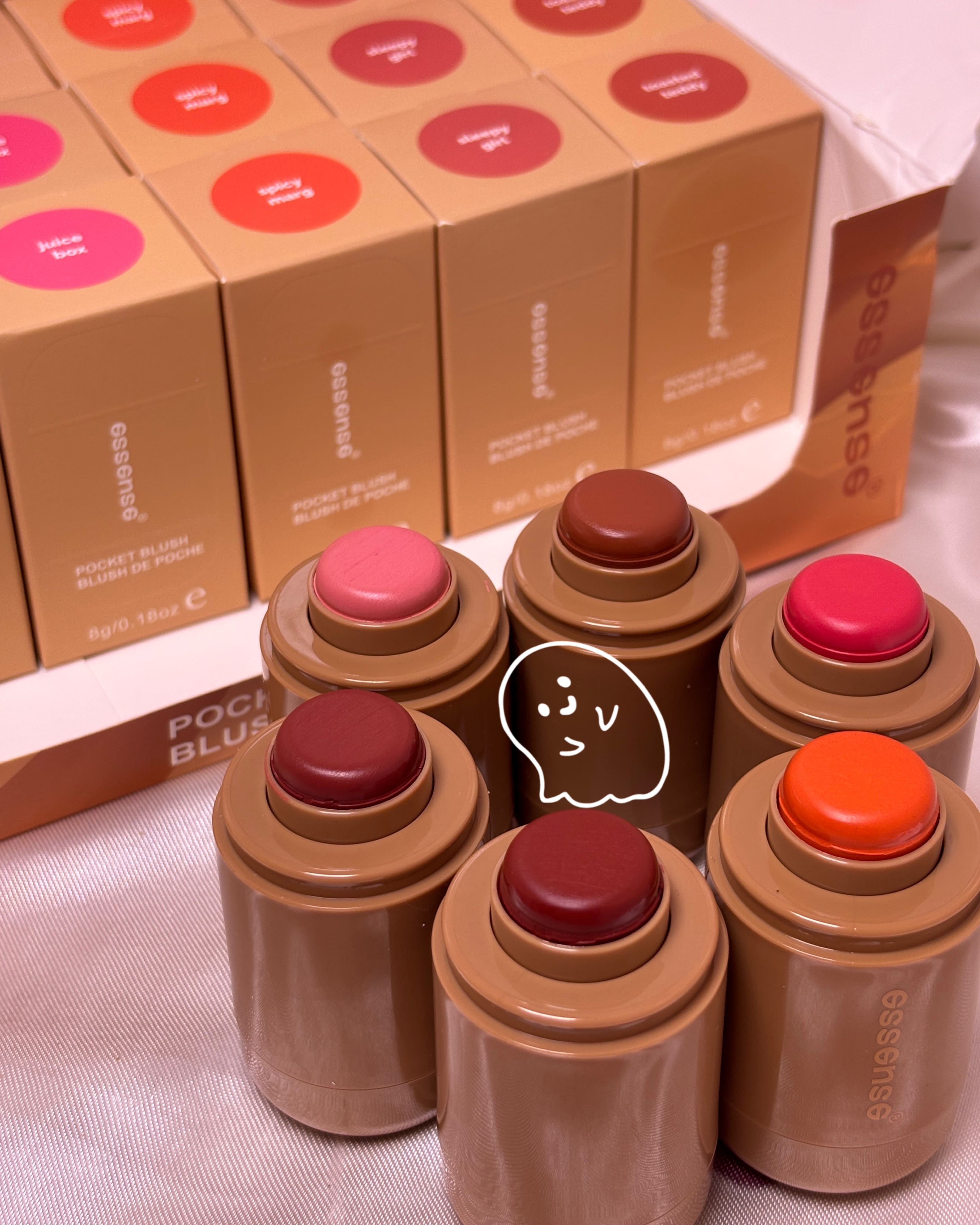 رژگونه استیکی طرح رود اسنس