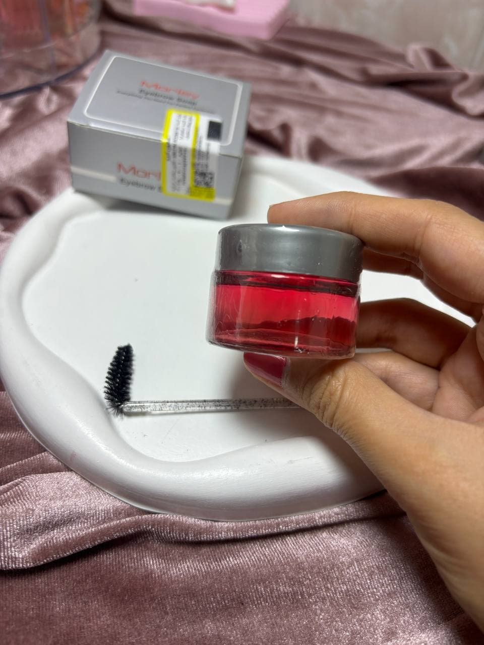 صابون ابرو مورلی قوطی