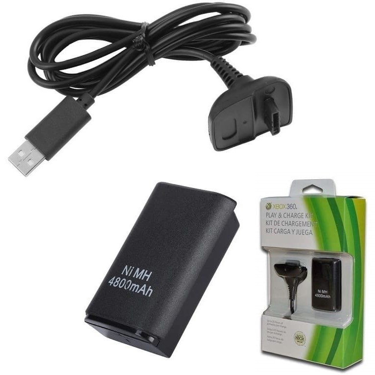 شارژر و باتری دسته بازی ایکس باکس ۳۶۰ مدل LJL360