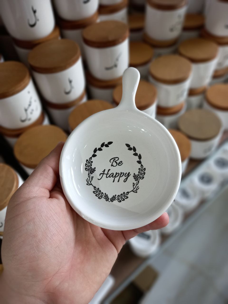 پیاله دسته دار تکست