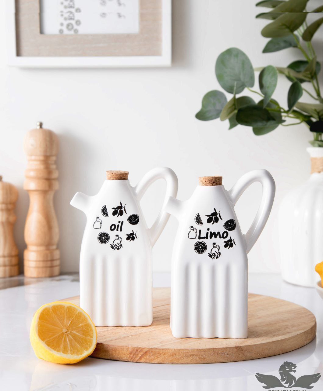 روغن ریز دسته دار سرامیکی