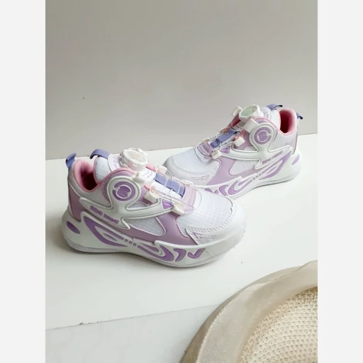 کتونی بچگانه زیپ لاین باب داگ کتونی دخترانه دیسکی رنگ بنفش