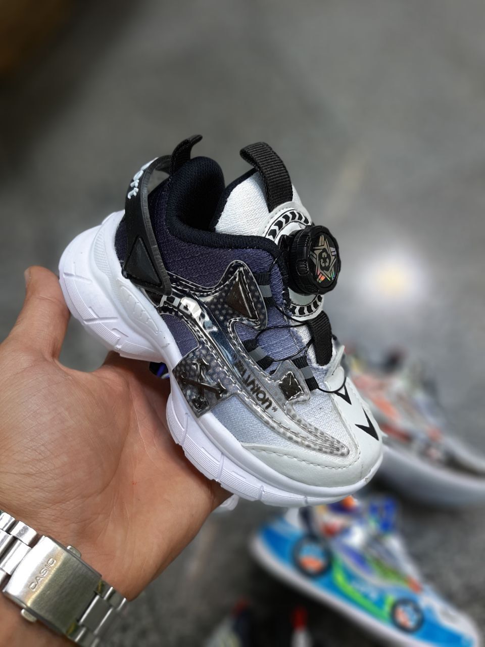 کتونی بچگانه دیسکی جدید آف وایت کتونی پسرانه و دخترانه