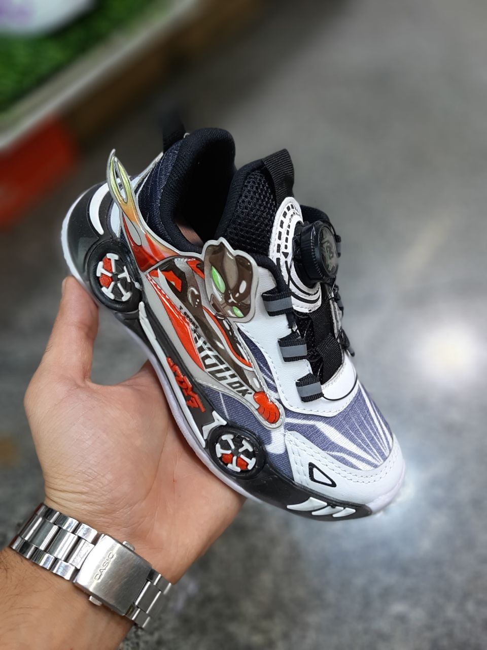 کتونی بچگانه دیسکی جدید مگامن کتونی پسرانه سایز۳۱تا۳۵