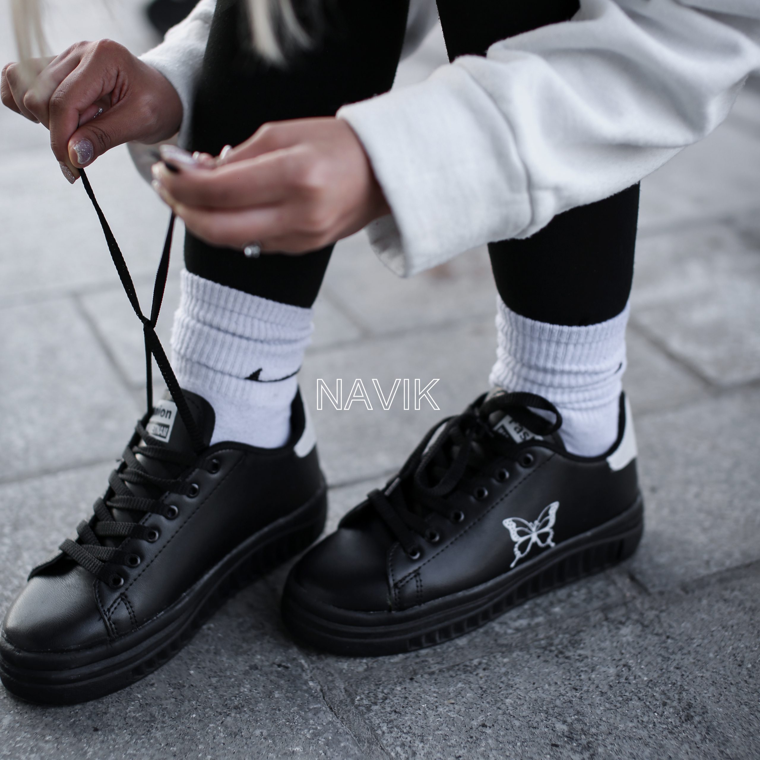 ونس زنانه شاپرک ونس دخترانه سایز۳۷تا۴۰