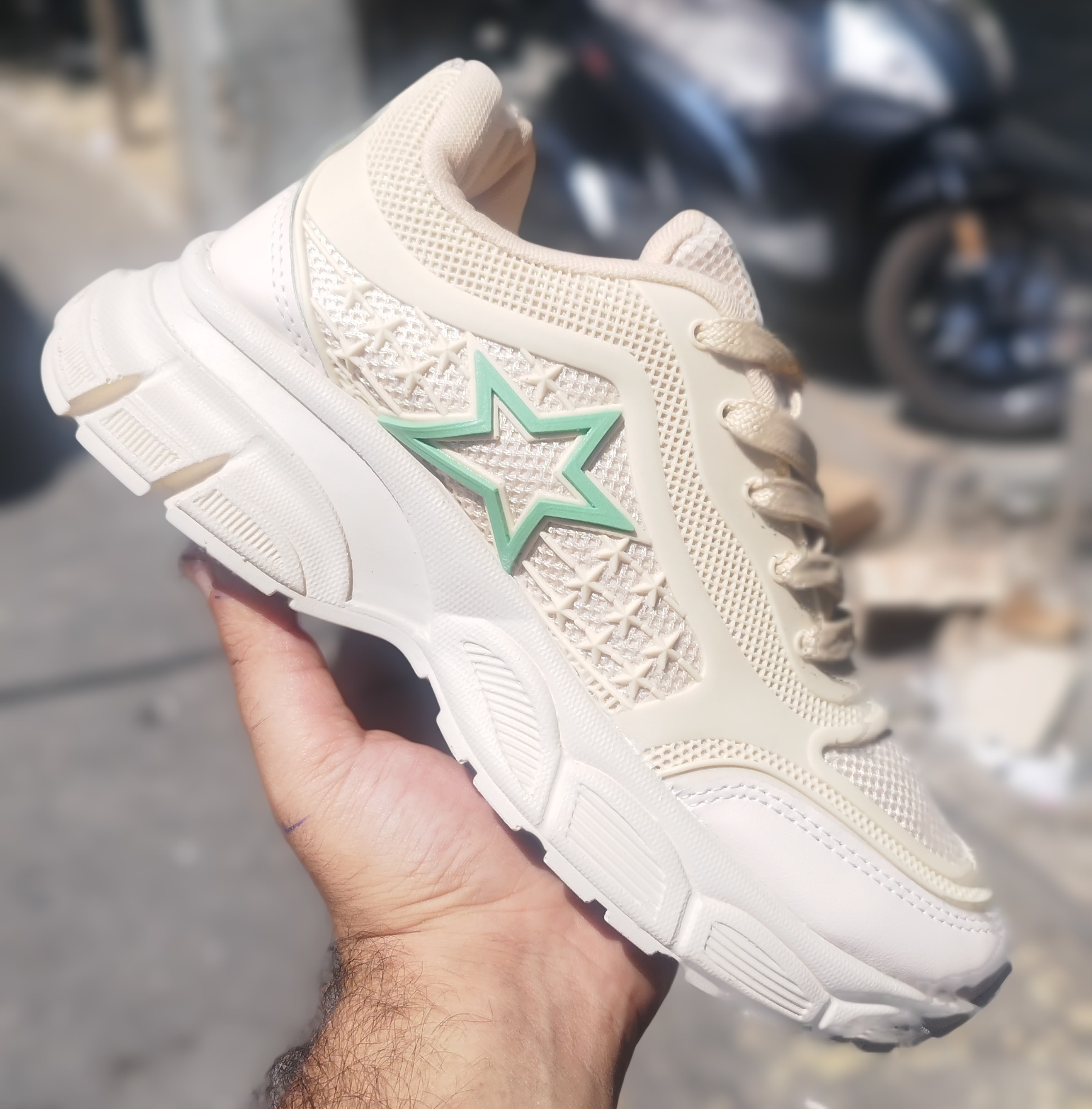 کتونی زنانه لژدار استار جدید و پرفروش