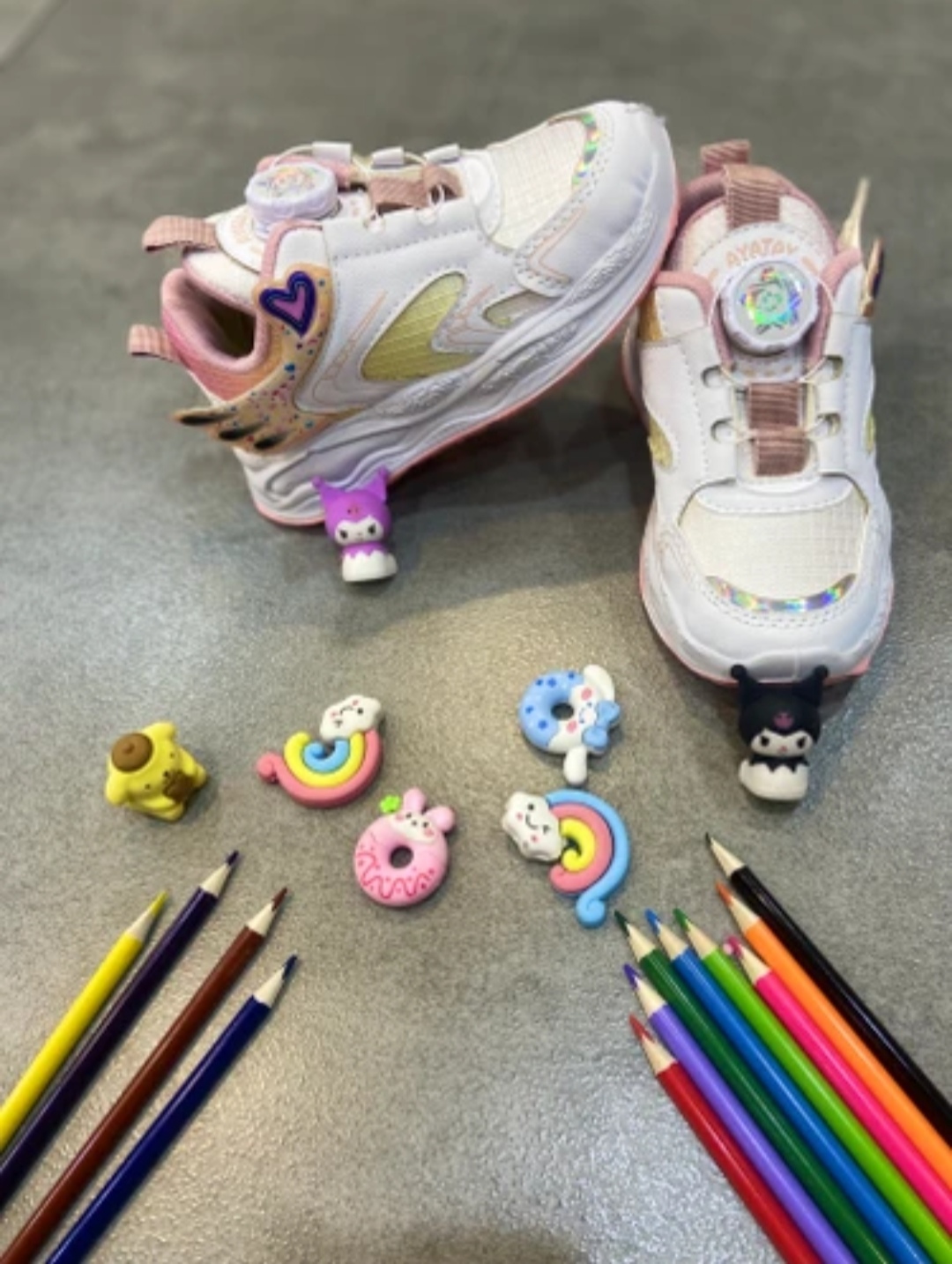 کتونی دیسکی بچگانه مدل قلبی کتونی دخترانه سایز۳۱تا۳۵