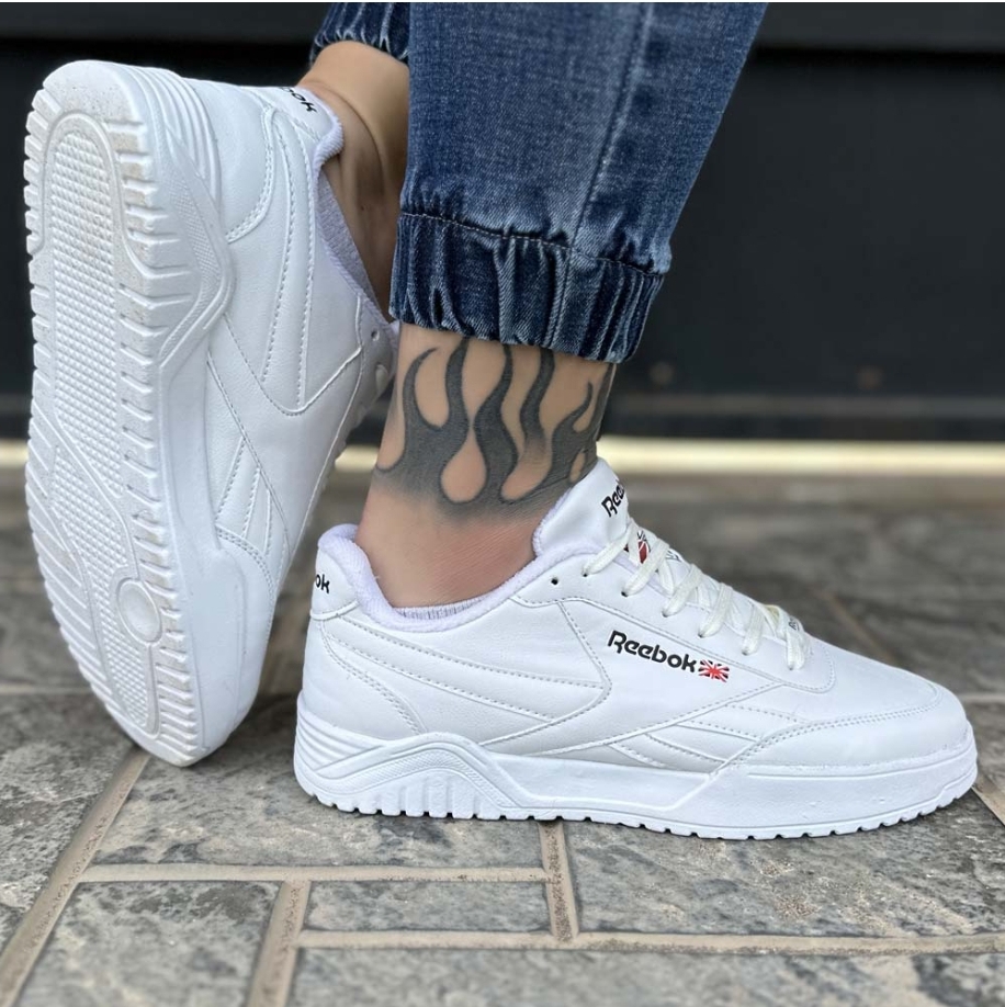 کتانی مردانه ریبوک سفید تمام