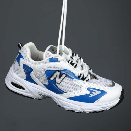 کتونی نیوبالانس 725 زنانه رنگ سفید نقره ای جدید و ترند