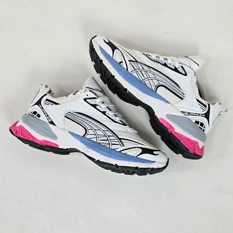 کتونی پوما ولوفاسیس رنگ سفید آبی فقط 598