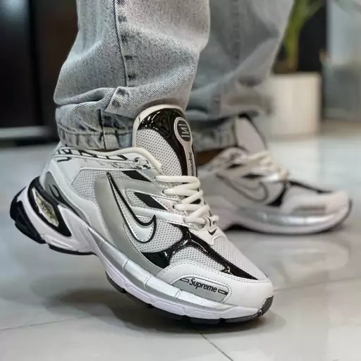 کتونی نایک شاکس مردانه زیره بلند رنگ بندی جدید و ترند   NIKE Superme