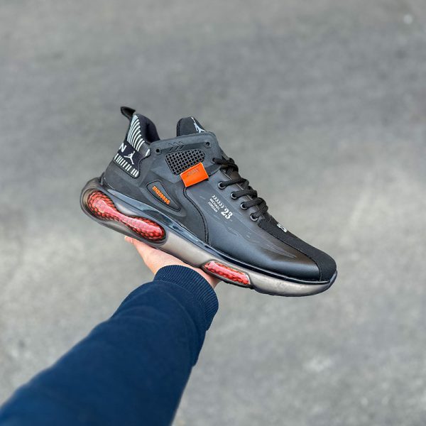 کتونی جردن ۲۳ مردانه رنگ مشکی تمام جدید و ترند