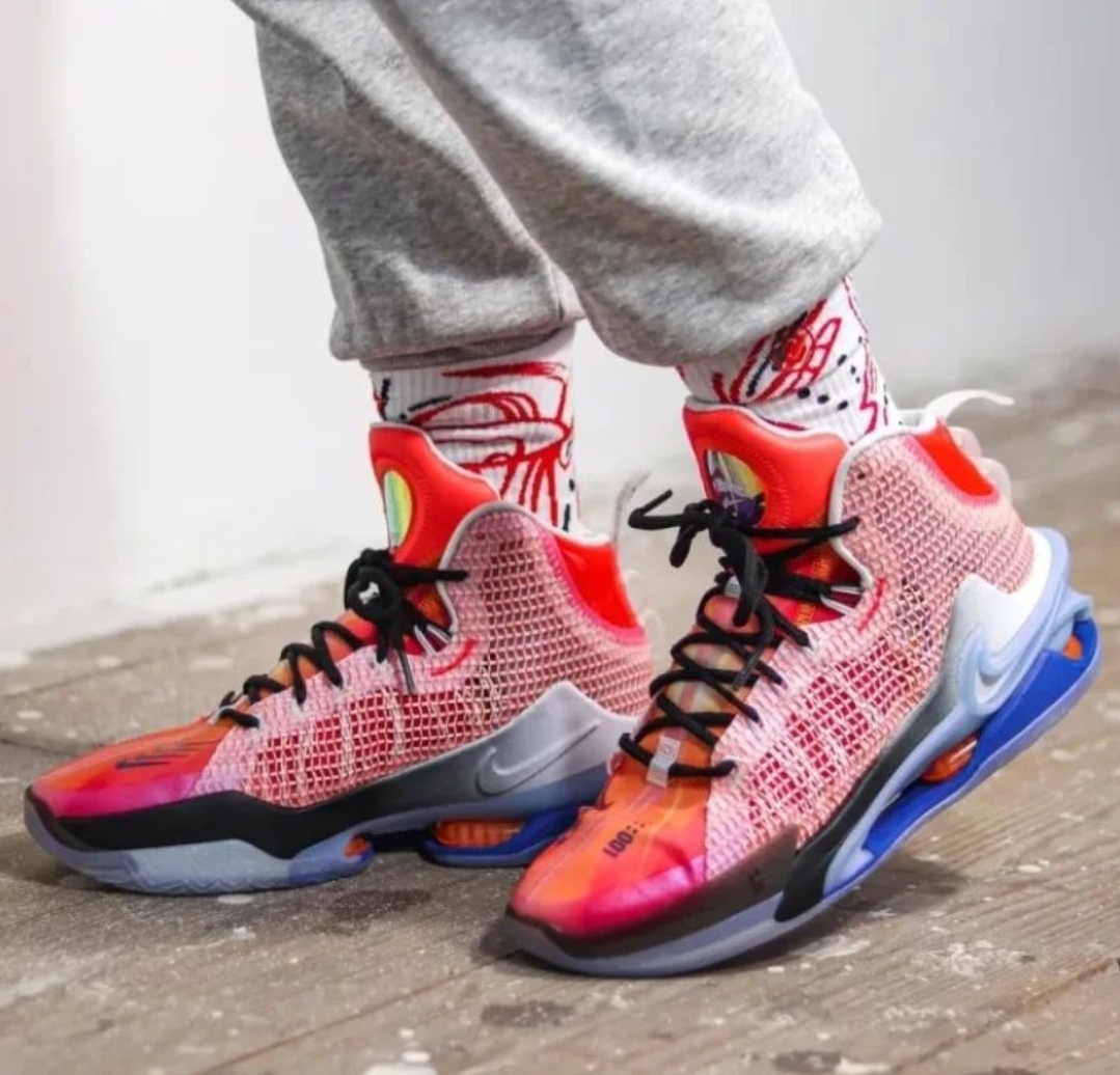 کتونی ساقدار خارجی نایک زوم  جامپ وایر بسکتبالی رنگ مشکی  NIKE JUMP WIRE