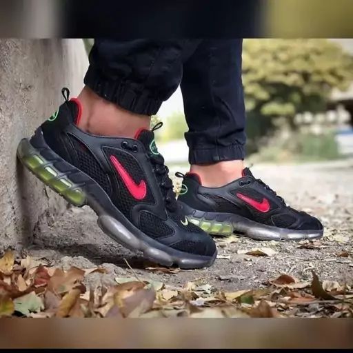 کتونی نایک استاسی رنگ مشکی قرمز حراج