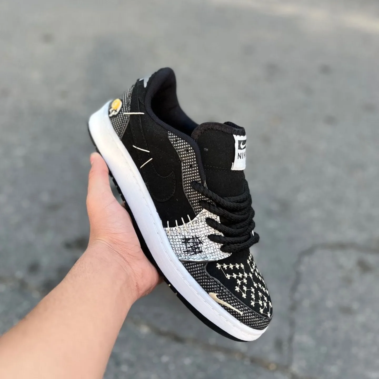 وودو تراویس ساقدار رنگ طوسی مشکی جدید و گنگ