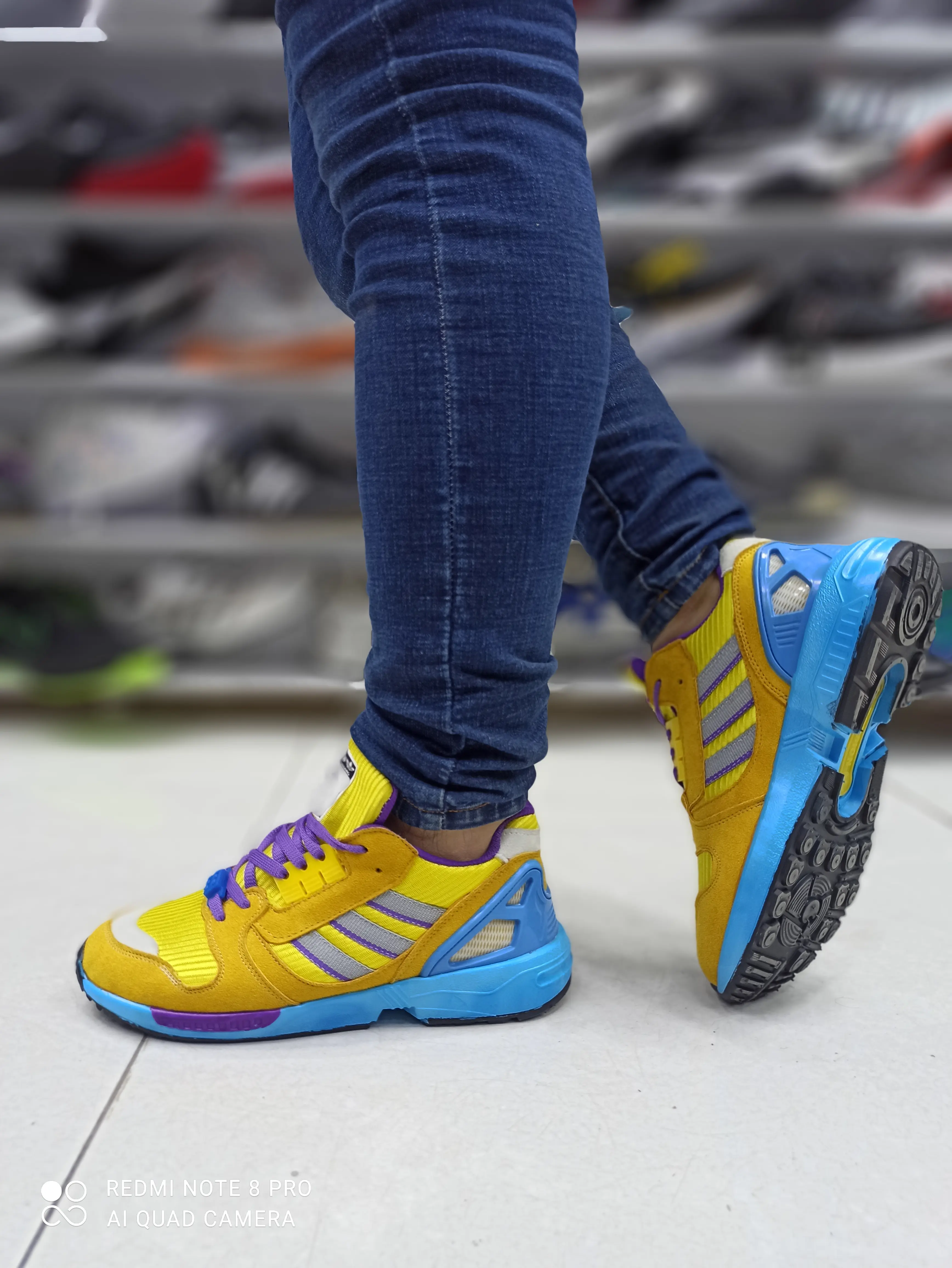 کتونی آدیداس زدایکس مردانه  8000 پدروپسر ست زنانه و مردانه