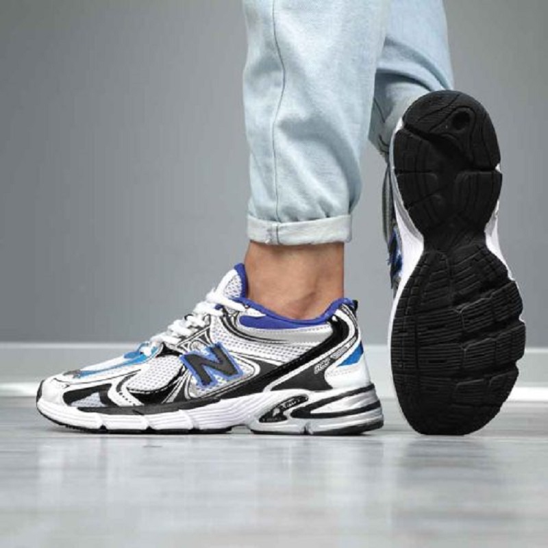 کتونی نیوبالانس 860 مردانه جدید رنگ سفید مشکی