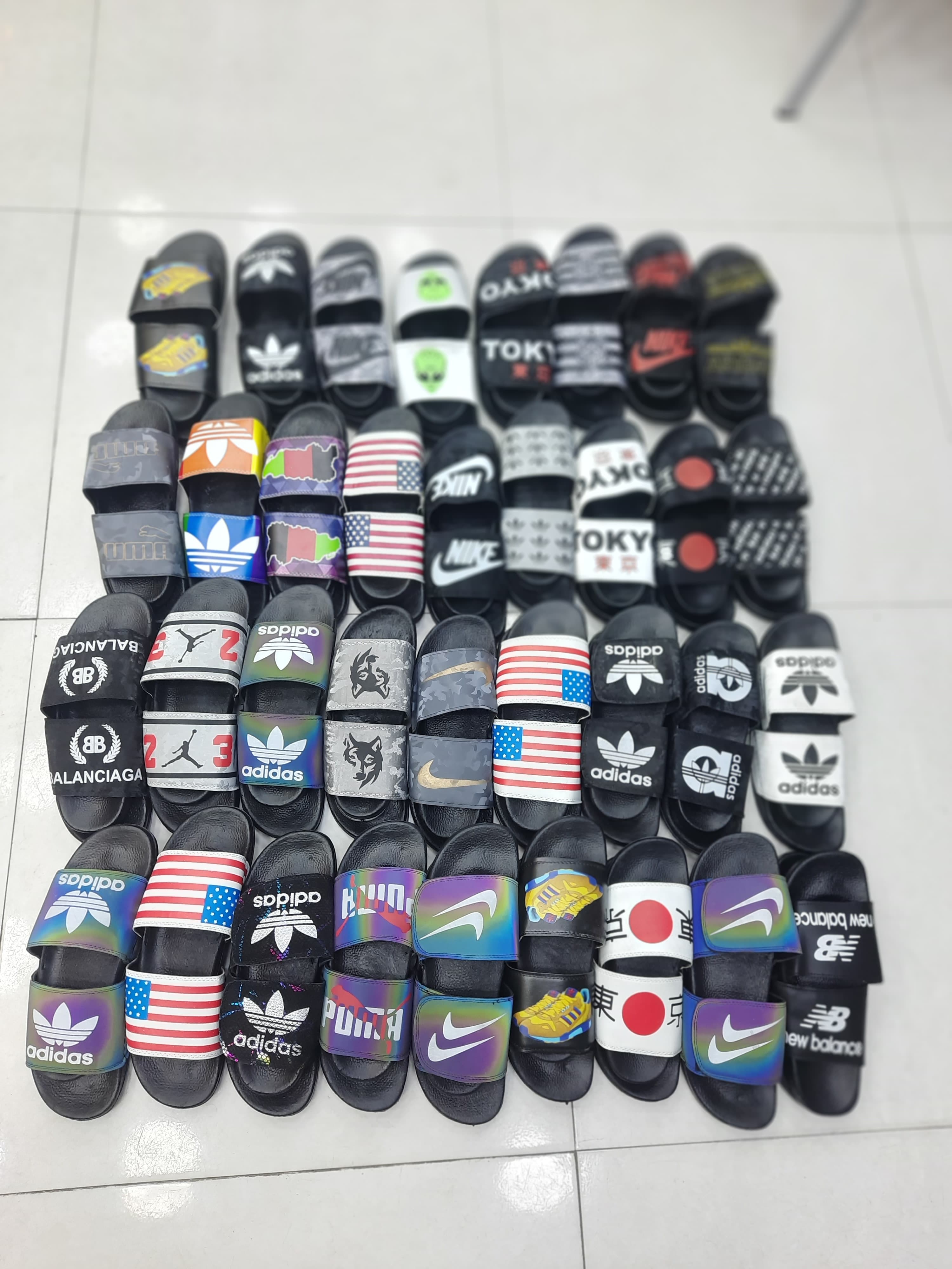 دمپایی مردانه آدیداس جدید و ترند مدل ساده