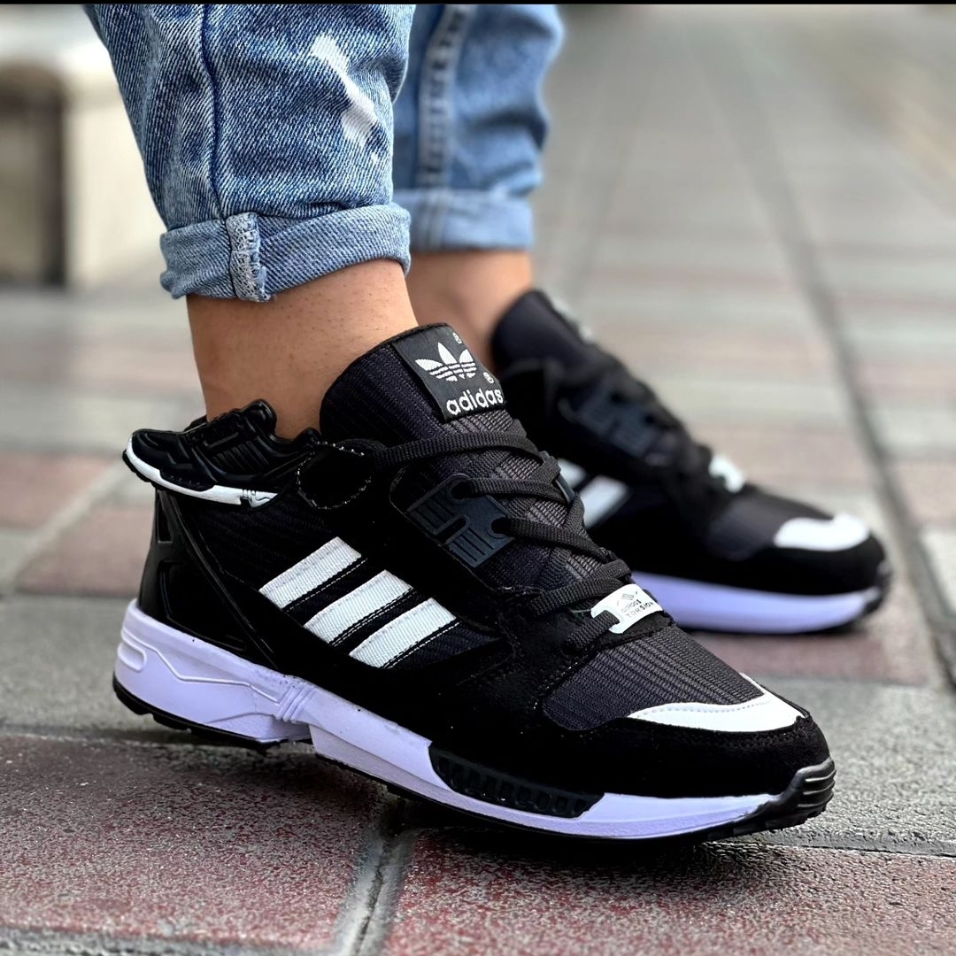 خرید آنلاین کتونی زدایکس 8000 مشکی سفید مردانه(ارسالت رایگانه)