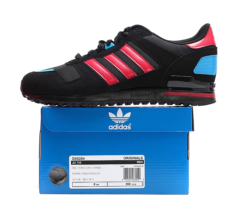 کتونی زدایکس 700 اورجینال خارجی رنگ مشکی قرمز