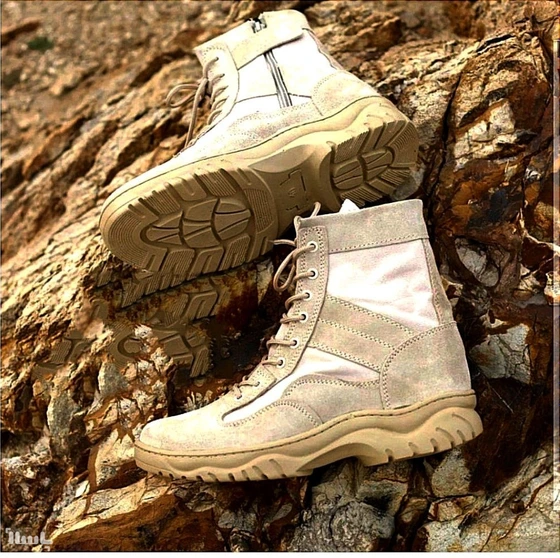 پوتین تاکتیکال  پاراشوت مردانه  رنگ خاکی