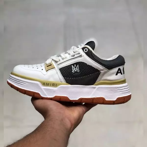 ونس امیری مردانه ترند و پرفروش رنگ سفید مشکی