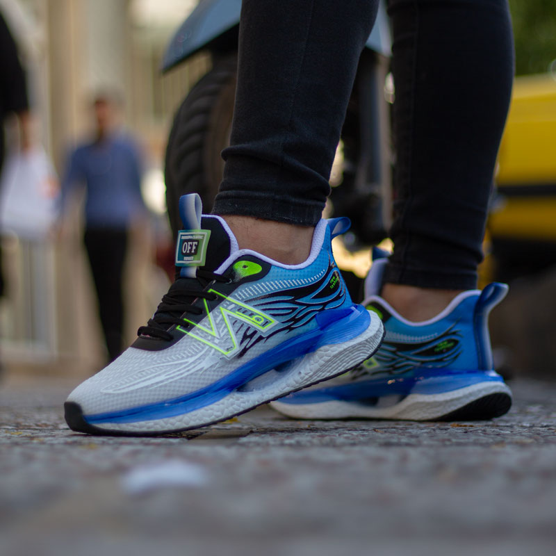 کتونی نیوبالانس زیره ایویا رنگ آبی پیشنهاد ویژه (حراج )newbalance