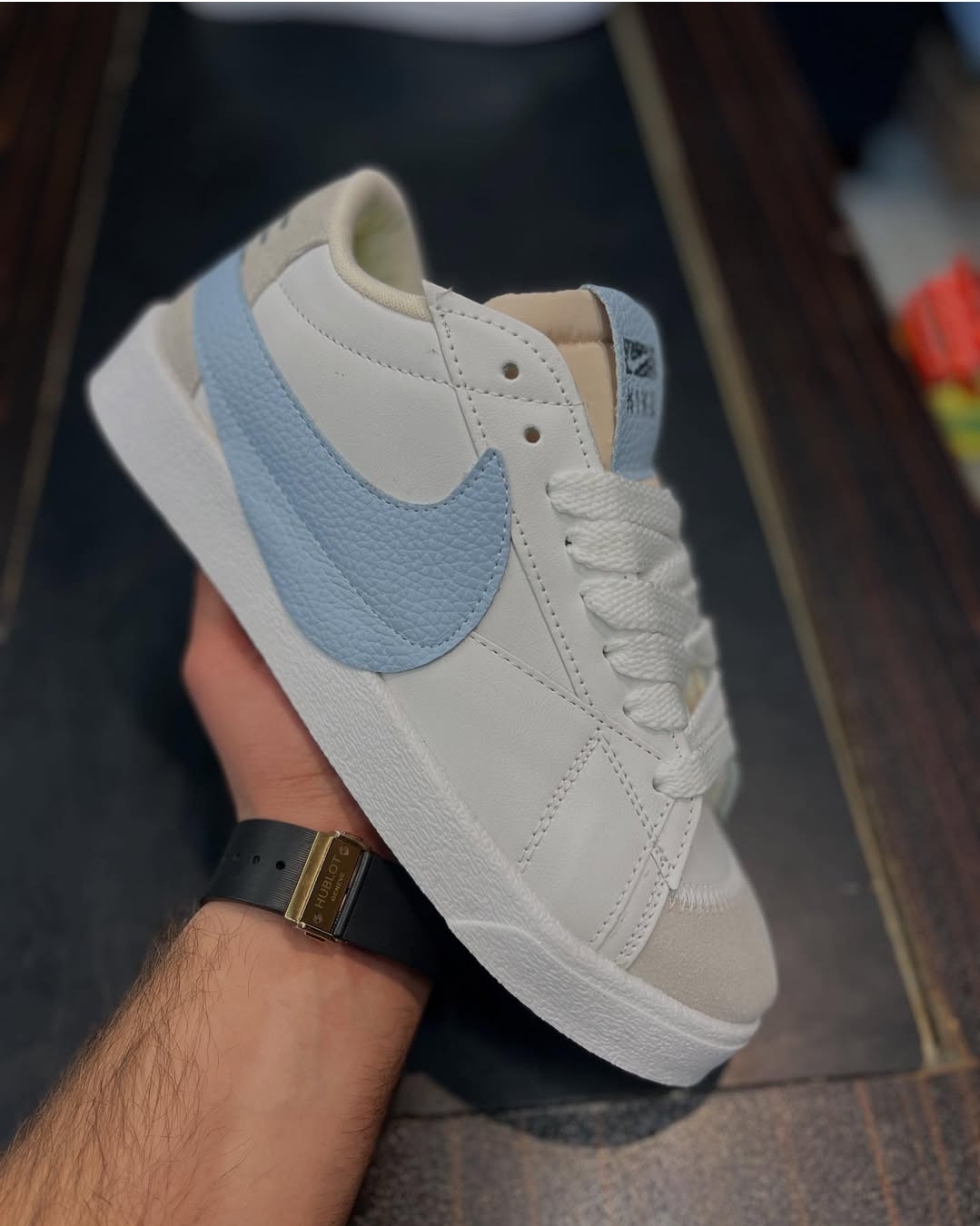 کتونی نایک بلیزر رنگ سفید مشکی جدید و حراج