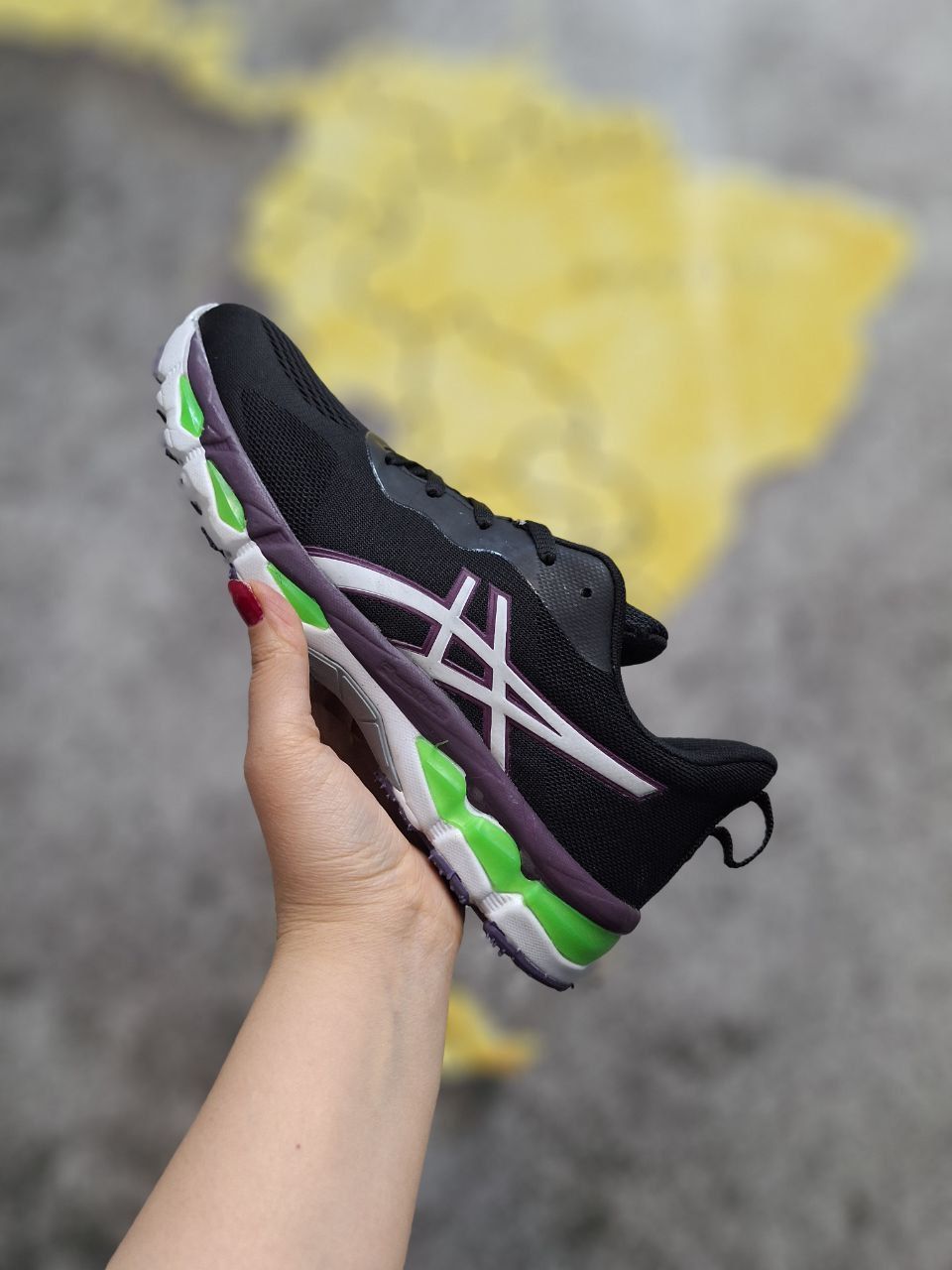 کتونی آسیکس مردانه رنگ مشکی