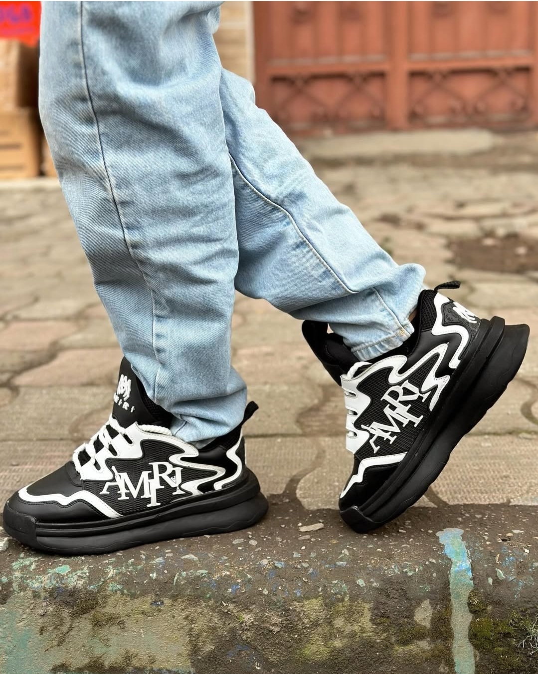 ونس امیری مردانه مدل 2024 رنگ فول مشکی AMIRI