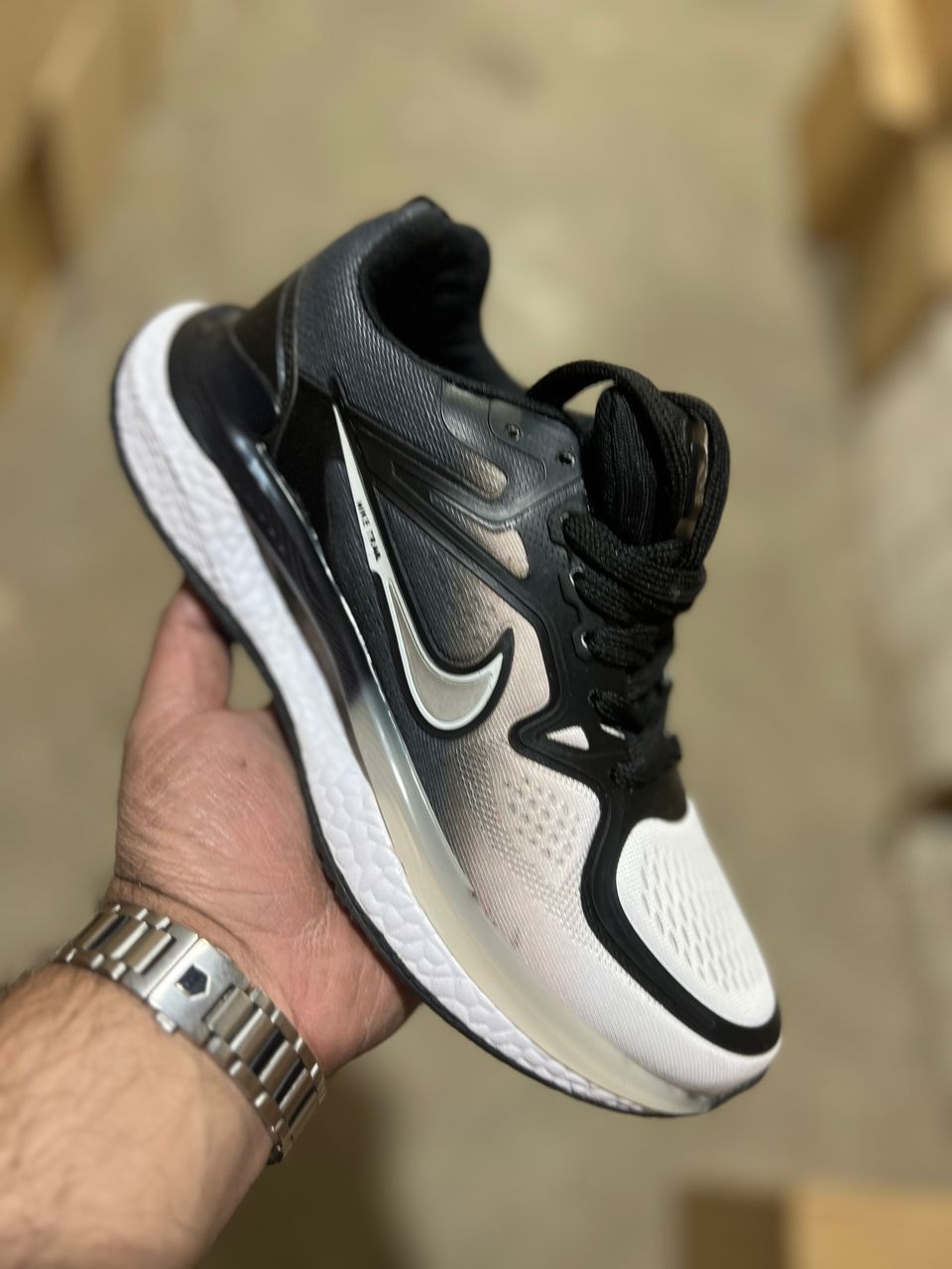 کتونی نایک تریل مردانه رنگ طوسی جدید و ترند nike trail